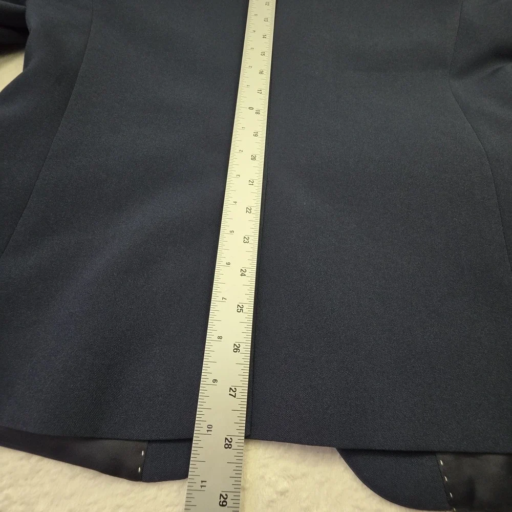 Alain Dupetit Navy Slim Fit Blazer Mens 40S Suit Jacket Stretch NWT